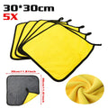 Double-Layer Microfiber Glass/Window Drying Cloth