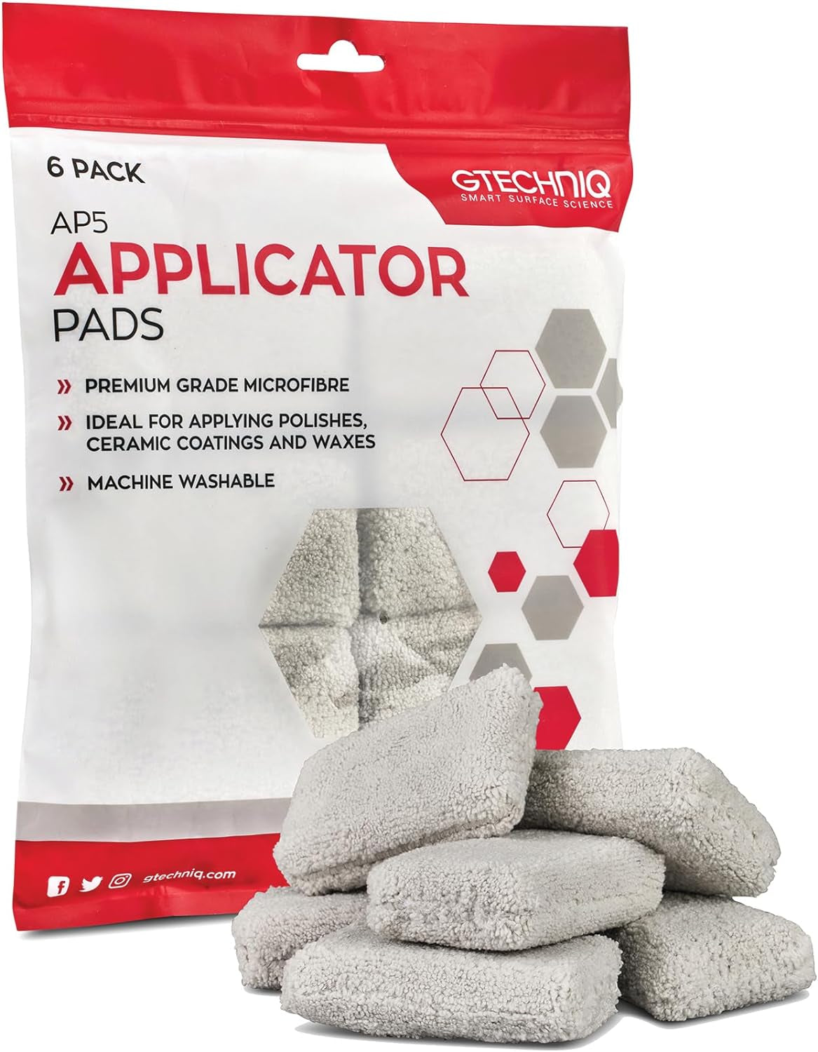 Microfibre Applicator Pad (Pack of 6)