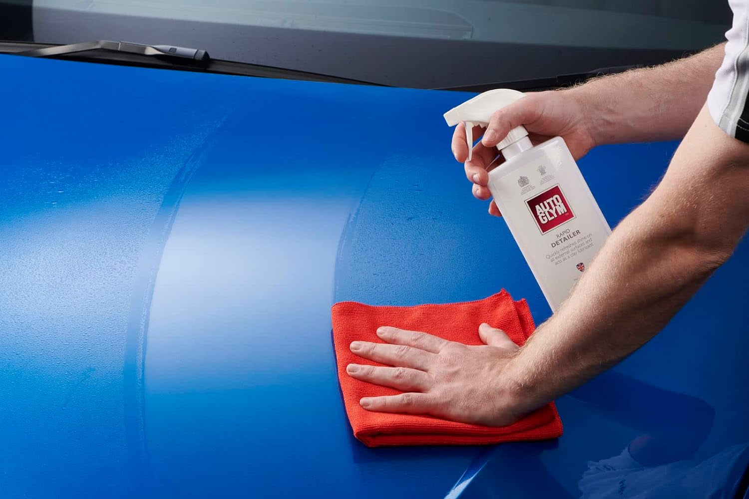 Rapid Detailer 500Ml - a Quick and Easy Car Detailing Spray for Cleaning, Protecting and Restoring Shine to Exterior Paint and Other Surfaces