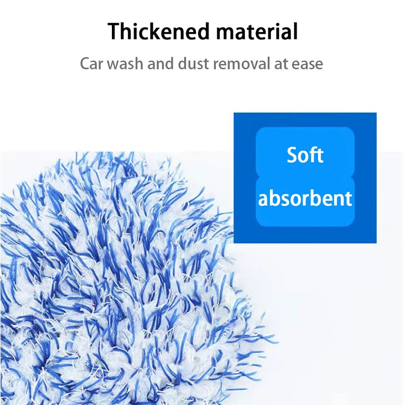 SEAMETAL Chenille Microfiber Wash Mitt / Detailer Glove