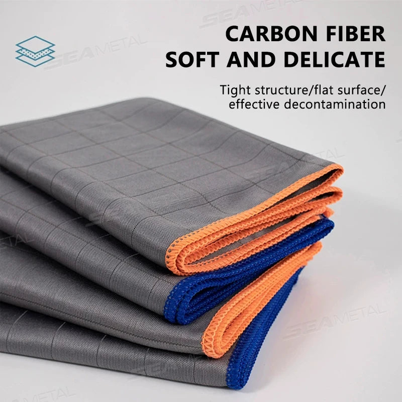 SEAMETAL Carbon Fibre Glass & Window Cleaning Cloth