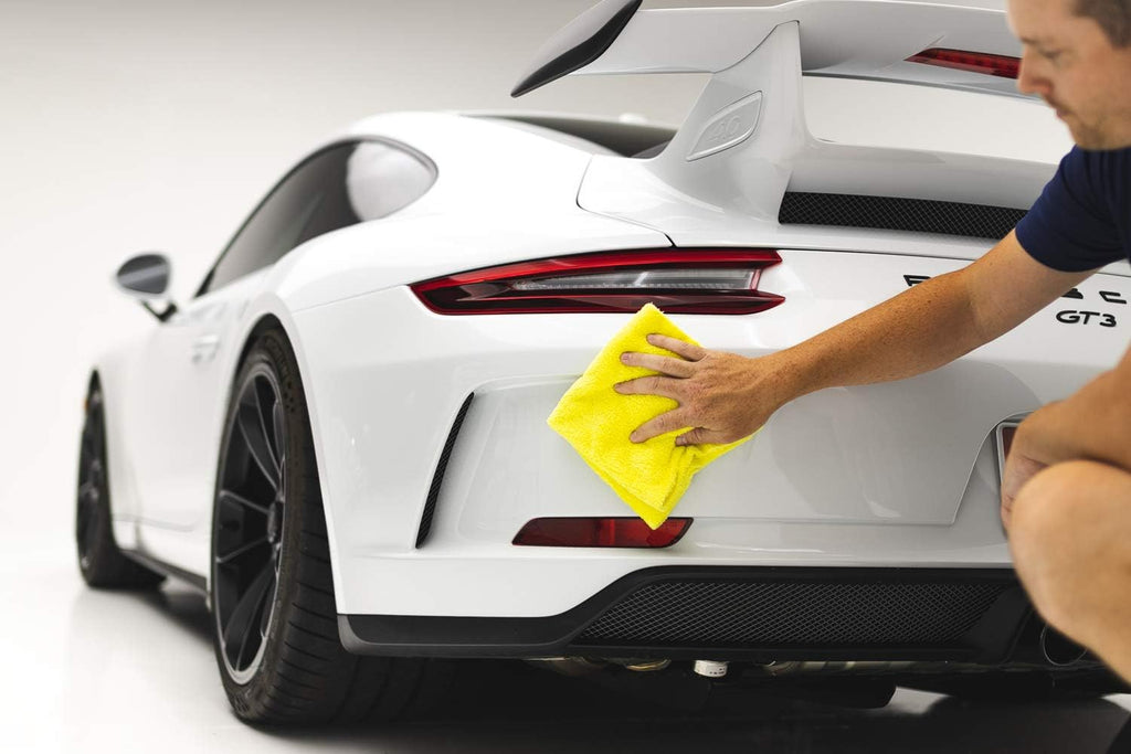 Eagle Edgeless Detailing Towel 16X16 Yellow