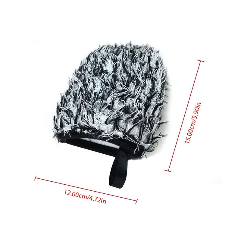 SEAMETAL Chenille Microfiber Wash Mitt / Detailer Glove