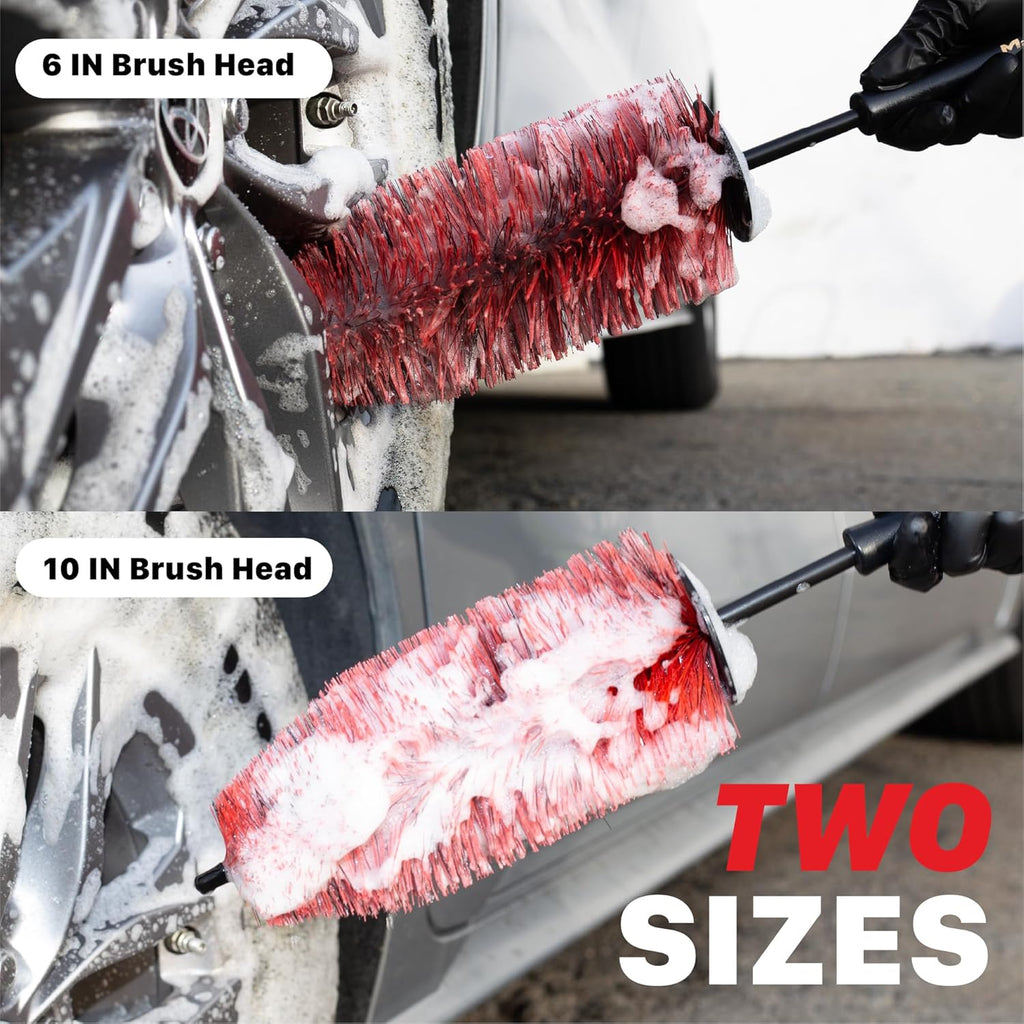 Shinemaster Long-Reach Wheel Brush 45Cm
