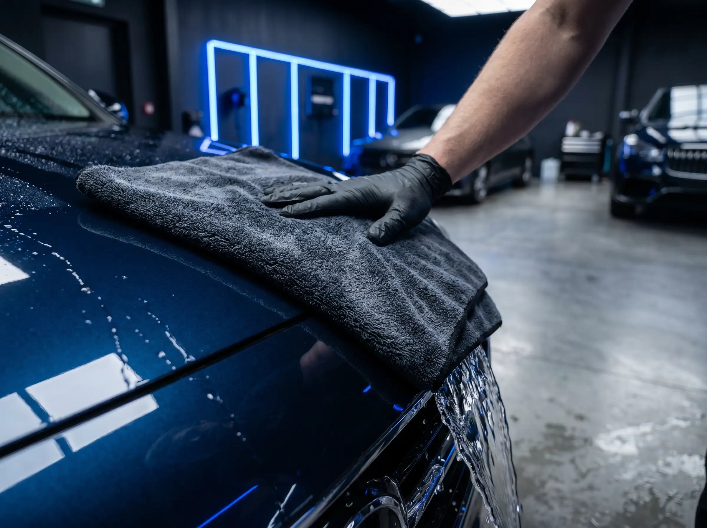 How to Dry a Car Safely